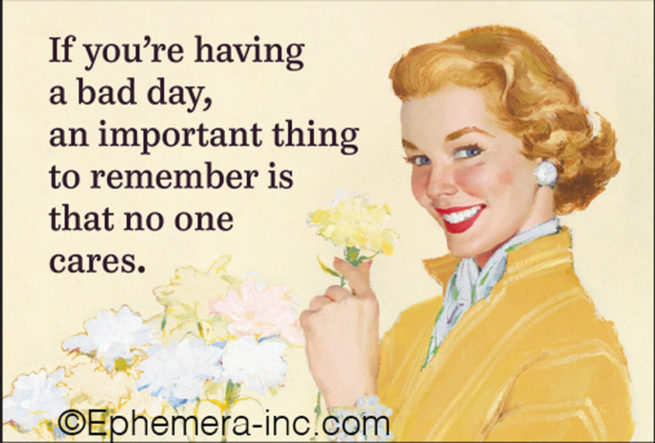Ephemera Magnet - If you're having a bad day