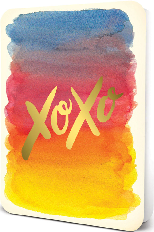 Studio Oh Card - Foil XOXO