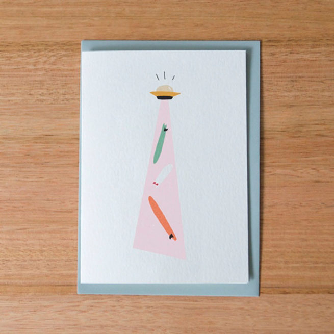 Ask Alice Card - UFO