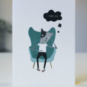Ask Alice Card - I Miss You