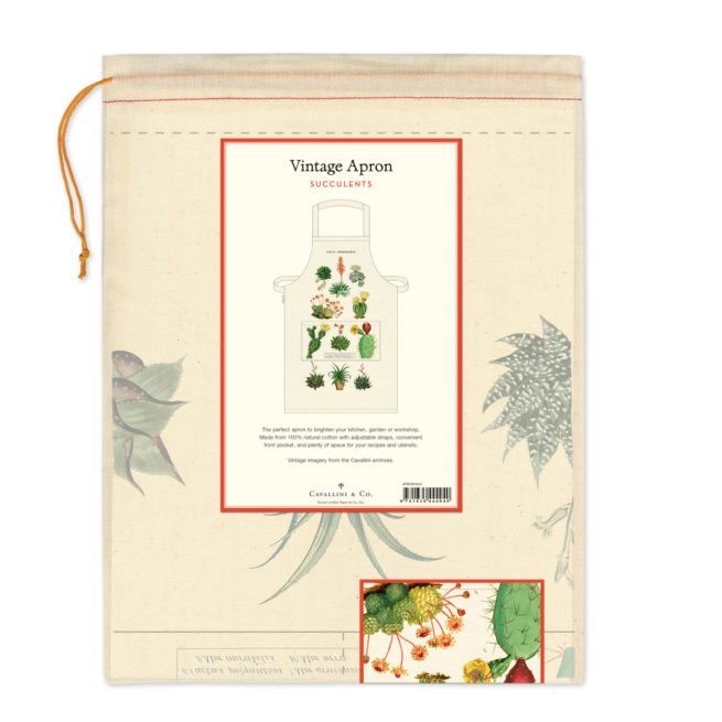 Cavallini Apron - Cacti & Succulents - Image 3