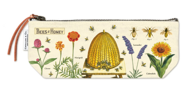 Cavallini Pouch Mini - Bees & Honey