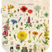 Cavallini Tote Bag - Wildflowers - Image 2