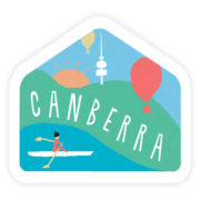 Sunday Paper Bumper Sticker - Canberra