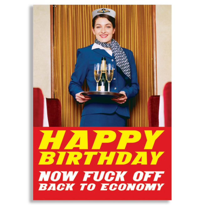 Dean Morris Card - Back to Economy