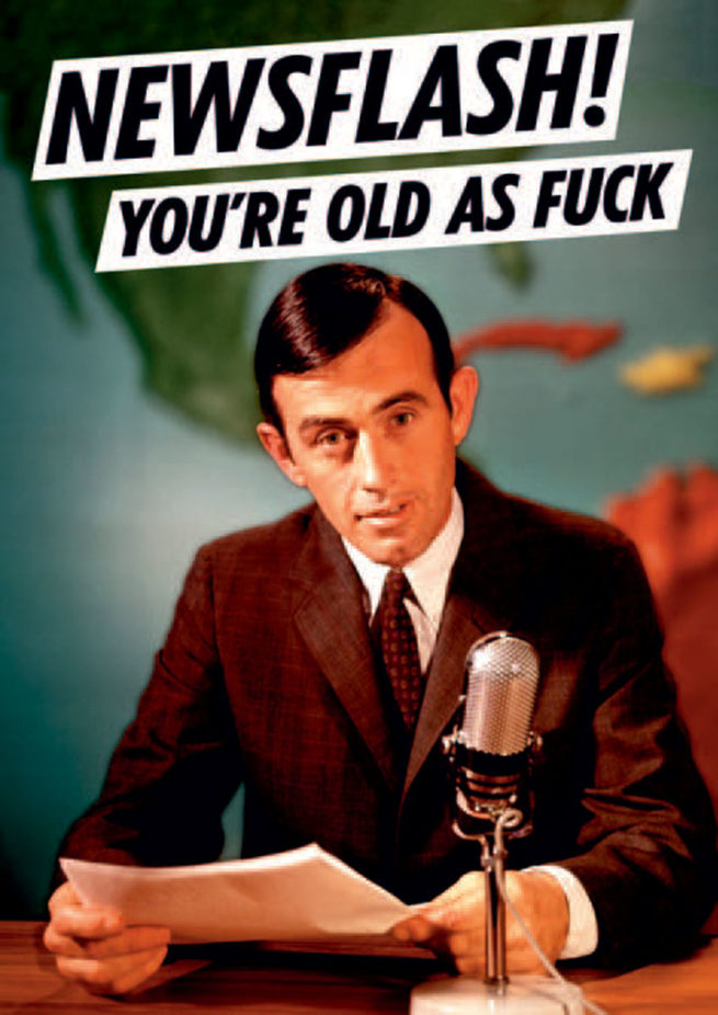 Dean Morris Card - Newsflash