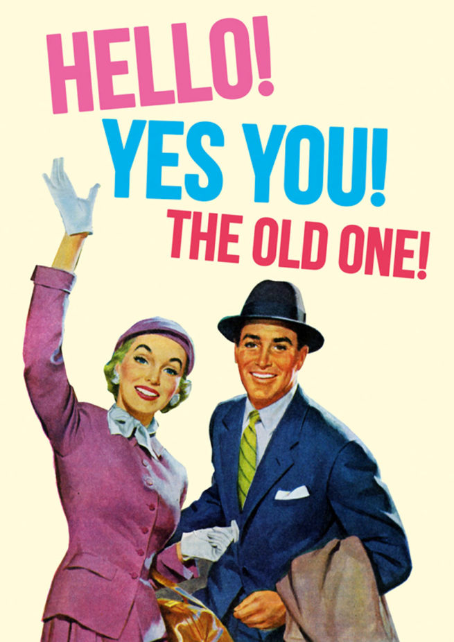 Dean Morris Card - Hello! Yes you!
