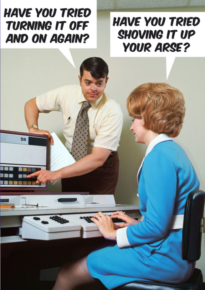 Dean Morris Card - Have you tried turning
