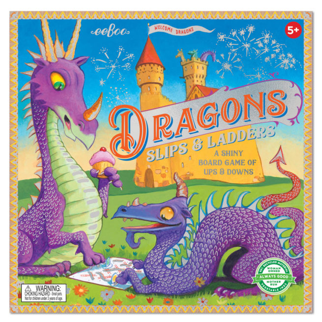 eeboo Board Game - Slips & Ladders