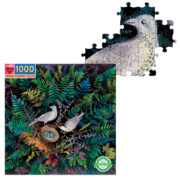 eeBoo 1000 Pc Puzzle - Birds in Fern - Image 2