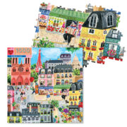 eeBoo 1000 Pc Puzzle - Paris In A Day - Image 2