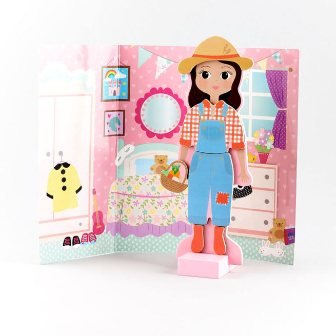 Floss & Rock Magnetic Dress Up Doll - Sophia - Image 2