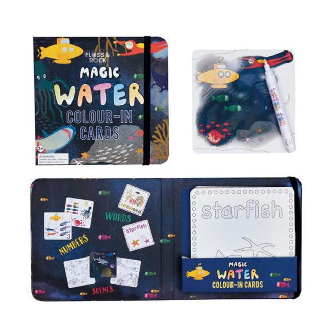 Floss & Rock Magic Water Colouring - Deep Sea