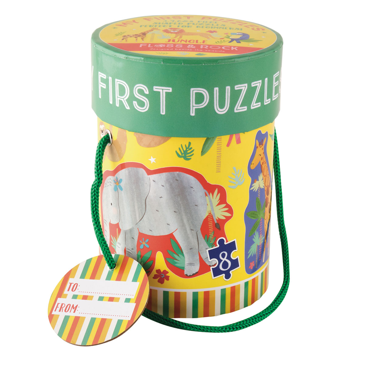 Floss & Rock First Puzzles Set of 4 - Jungle | Evans and Hall