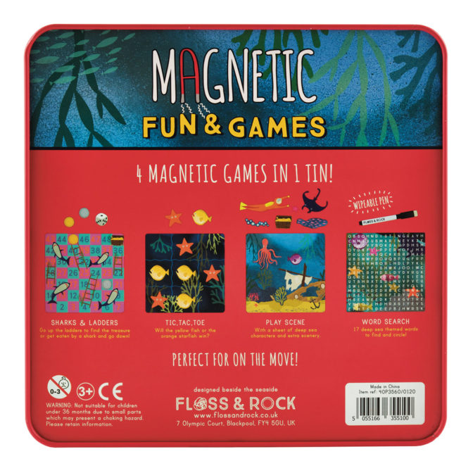 Floss & Rock Games Tin - Deep Sea - Image 2