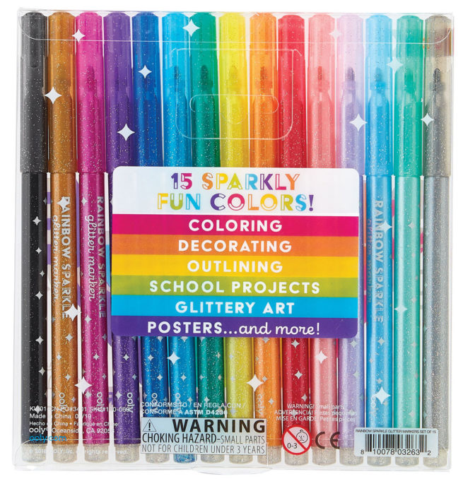 Ooly Markers - Rainbow Sparkle Glitter/15 - Image 2