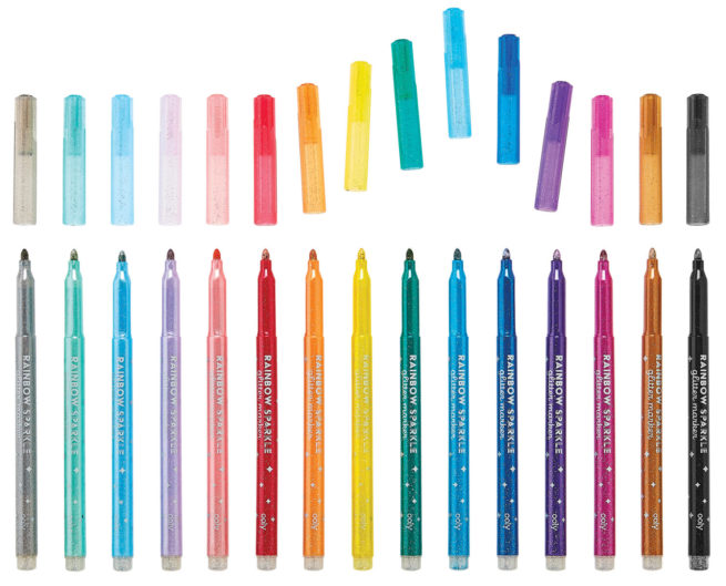 Ooly Markers - Rainbow Sparkle Glitter/15 - Image 3