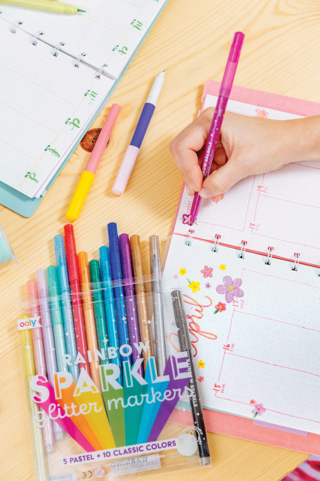 Ooly Markers - Rainbow Sparkle Glitter/15 - Image 4