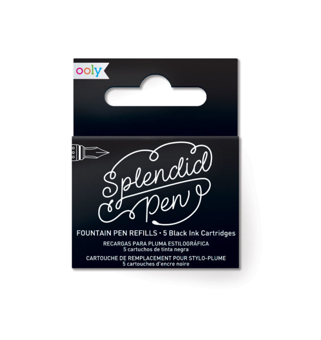 Ooly Fountain Pen - Splendid Ink Refill Black