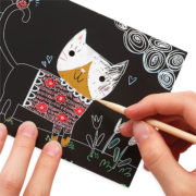 Ooly Scratch & Scribble Mini - Cutie Cats - Image 2