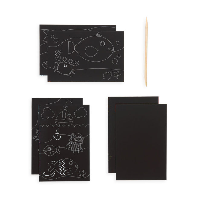 Ooly Scratch & Scribble Mini - Fish - Image 5