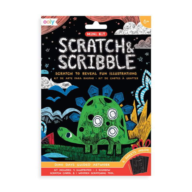 Ooly Scratch & Scribble Mini - Dino Day