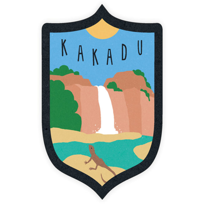 Sunday Paper Bumper Sticker - Kakadu