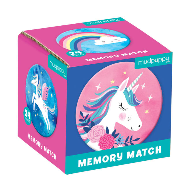Mudpuppy Memory Match - Unicorn