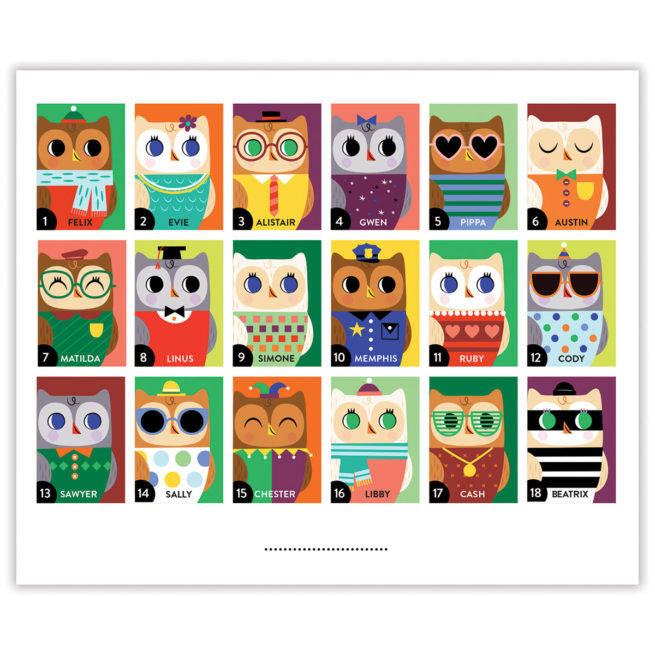Mudpuppy Guessing Game - Owls/Foxes - Image 3