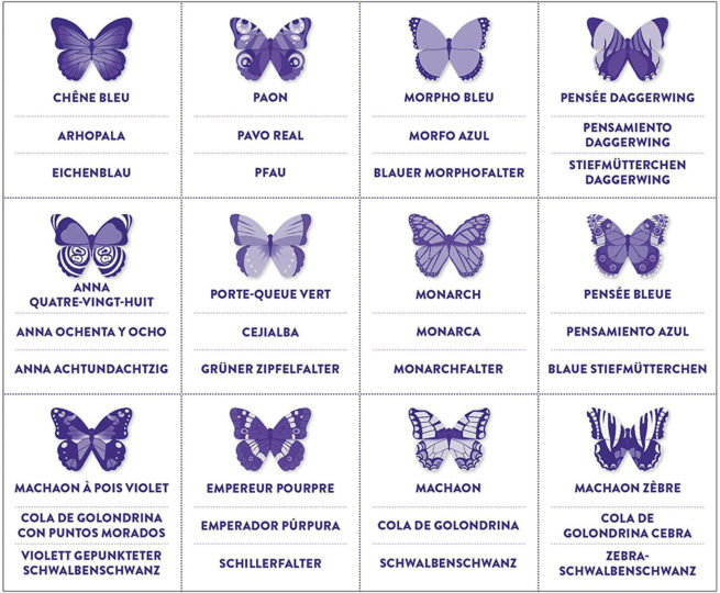 Mudpuppy Memory Match Shaped - Butterflies - Image 3