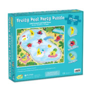 Peaceable Kingdom Scratch & Sniff Puzzle - Fruity Pool Party - Image 2