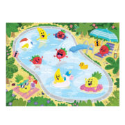 Peaceable Kingdom Scratch & Sniff Puzzle - Fruity Pool Party - Image 3
