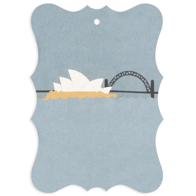 Sunday Paper Gifttag Sydney