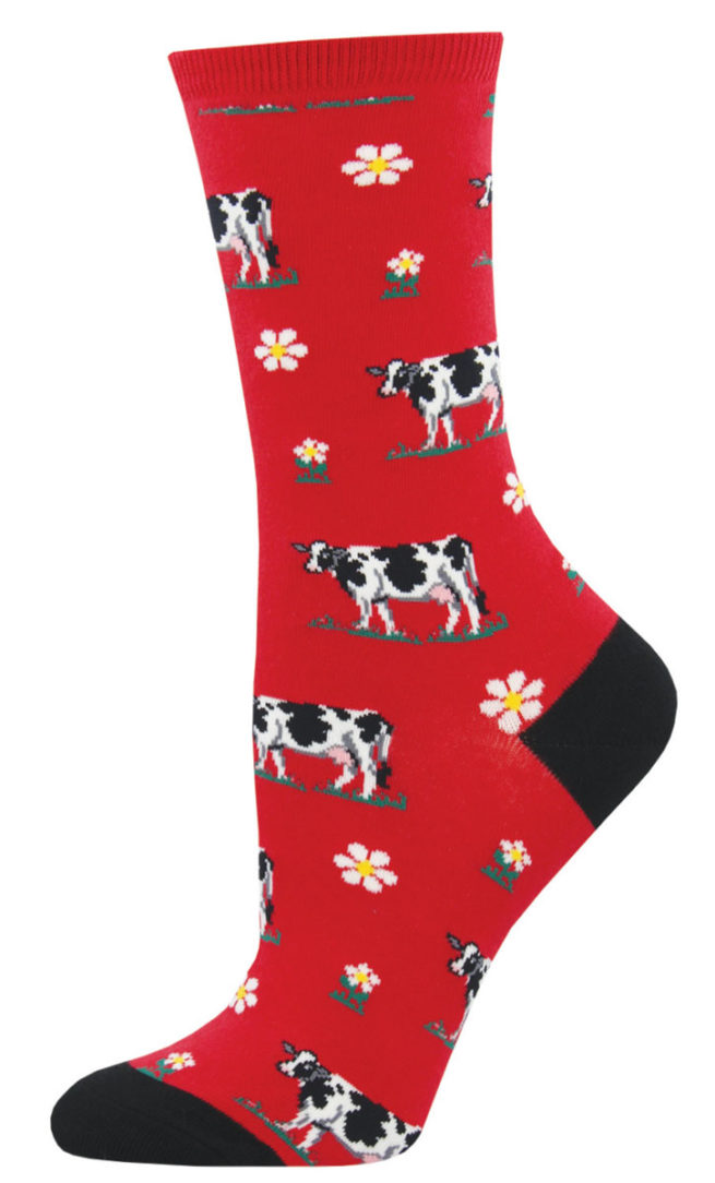 Socksmith Ladies Socks -Legendairy Red
