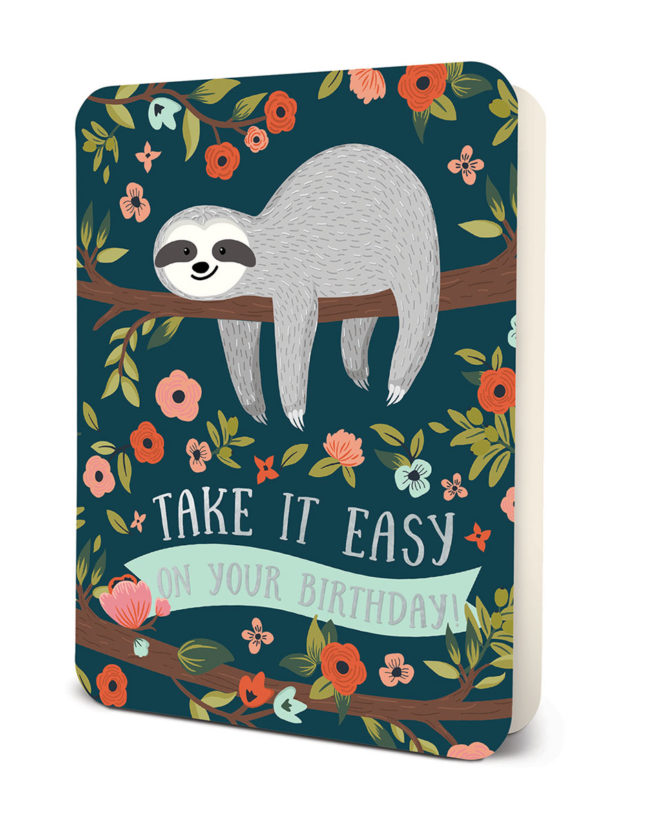 Studio Oh Card - Sloth Birthday