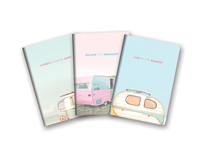 Studio Oh Notebook Trio Journals -  Live in the Moment
