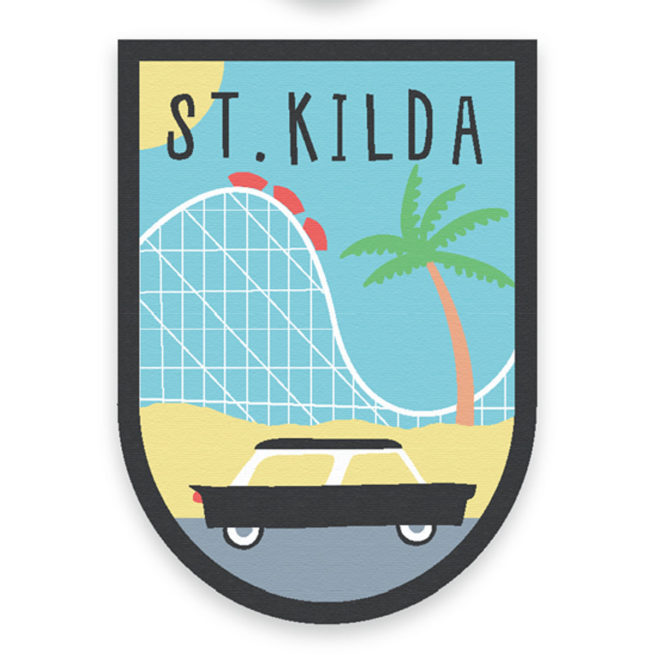 Sunday Paper Bumper Sticker - St. Kilda