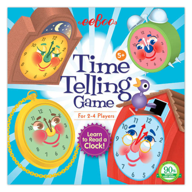 eeBoo Board Game - Time Telling