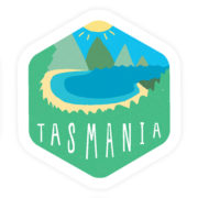 Sunday Paper Bumper Sticker - Tasmania