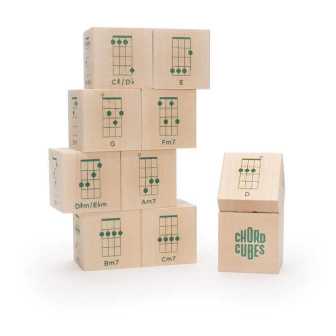 Uncle Goose Ukulele Blocks - Chord Cubes - Image 2