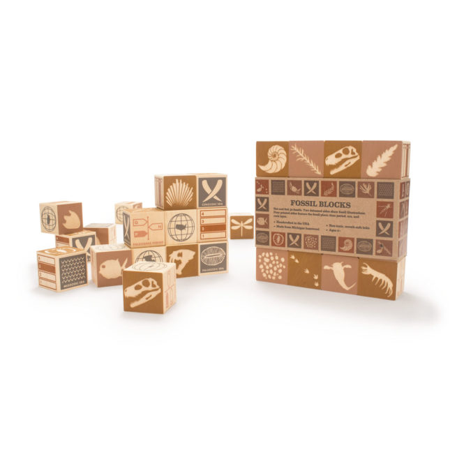 Uncle Goose Fossil Blocks Set 16
