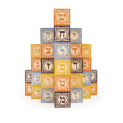 Uncle Goose Hebrew Language Blocks Box/28 - Image 2