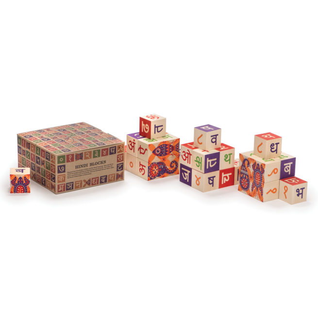 Uncle Goose Hindi Language Blocks Box/32