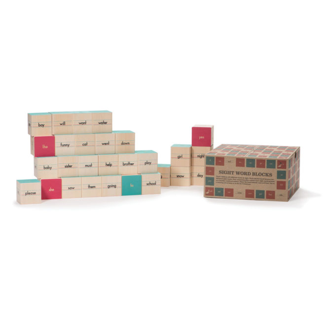 Uncle Goose Sight Word Blocks Box/28