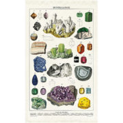Cavallini Tea Towel - Mineralogy