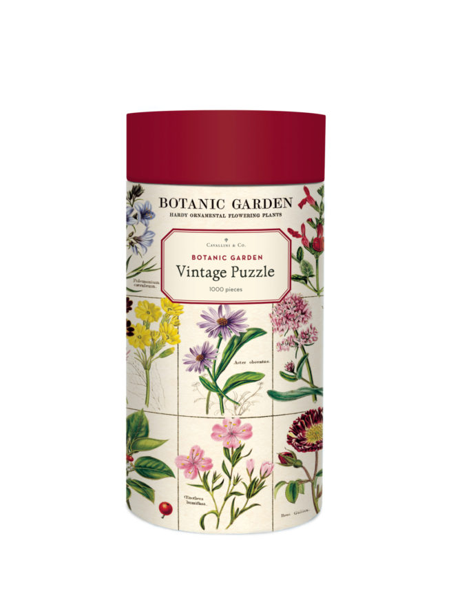 Cavallini - 1000 Pc Puzzle Botanic Garden
