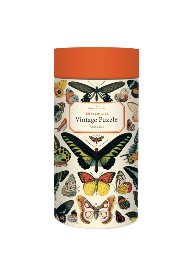 Cavallini - 1000 Pc Puzzle Butterflies