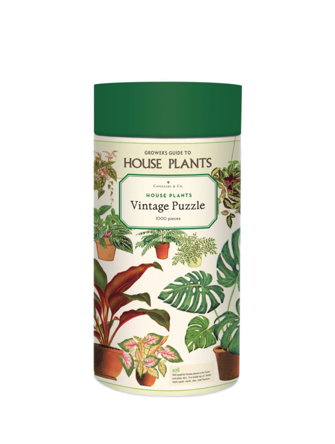 Cavallini - 1000 Pc Puzzle House Plants