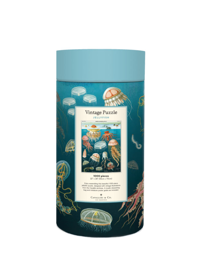 Cavallini - 1000 Pc Puzzle Jellyfish - Image 2