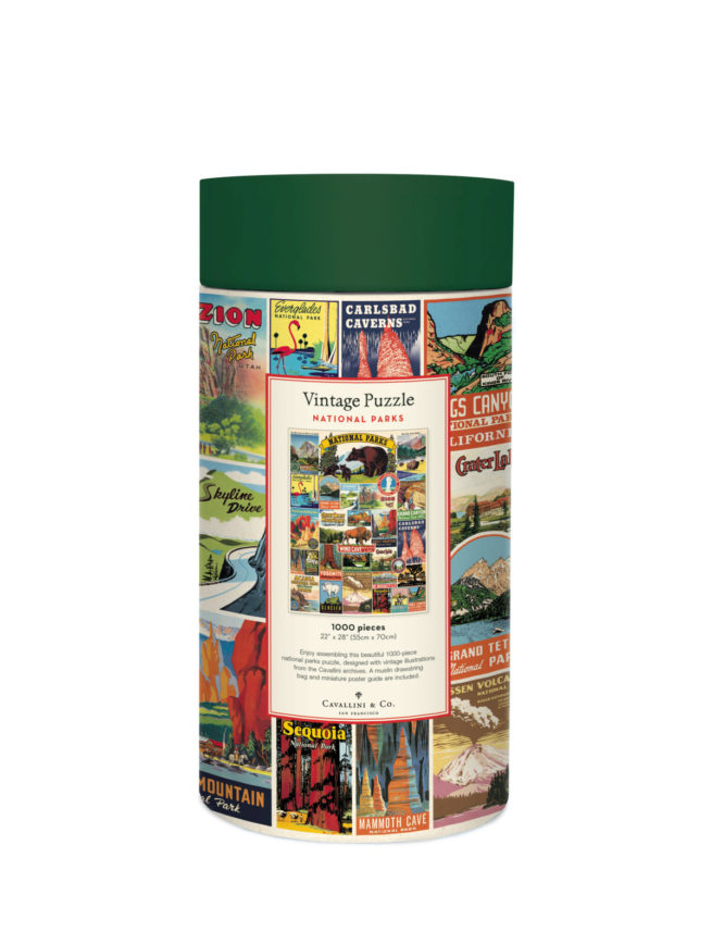 Cavallini - 1000 Pc Puzzle National Parks - Image 2
